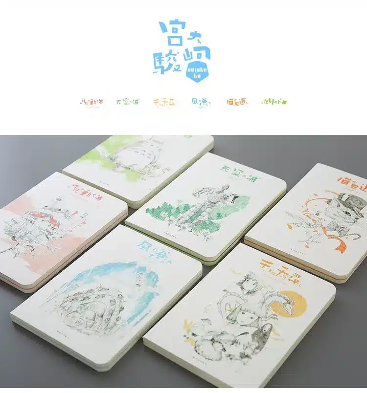 Hot Cute Sketchbook Diary Drawing kawaii Notebook shcool 80 sheets Paper Notepad Creative Trends office supplies Gift 11