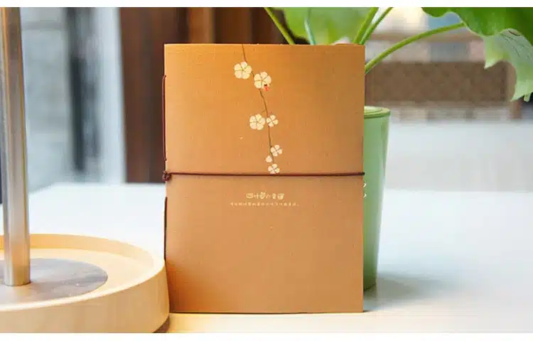 Dumei Notebook Planner Diary Notepad Periodical Clover Tying Notebook School Stationery Supplies Originality Gift 17