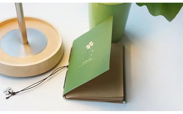 Dumei Notebook Planner Diary Notepad Periodical Clover Tying Notebook School Stationery Supplies Originality Gift 19