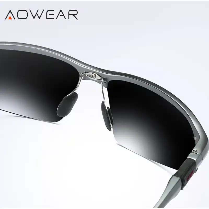 AOWEAR Photochromic Sunglasses Men Polarized Chameleon Glasses Male Change Color Sun Glasses HD Day Night Vision Driving Eyewear 12