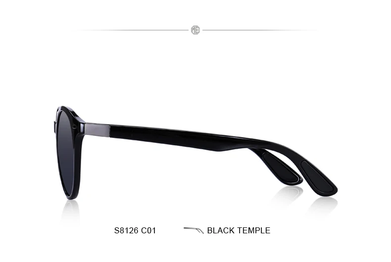 MERRYS DESIGN Men Women Classic Retro Rivet Polarized Sunglasses TR90 Legs Lighter Design Oval Frame UV400 Protection S8126 23