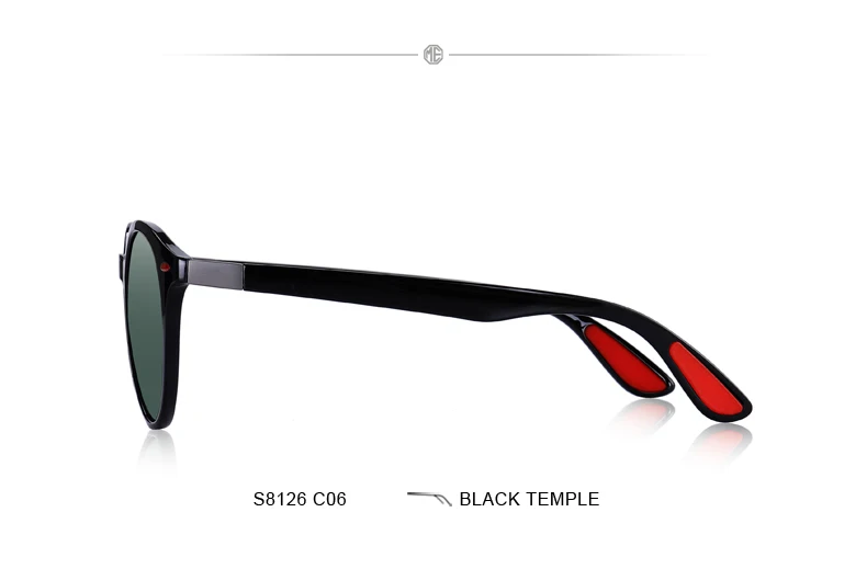 MERRYS DESIGN Men Women Classic Retro Rivet Polarized Sunglasses TR90 Legs Lighter Design Oval Frame UV400 Protection S8126 38