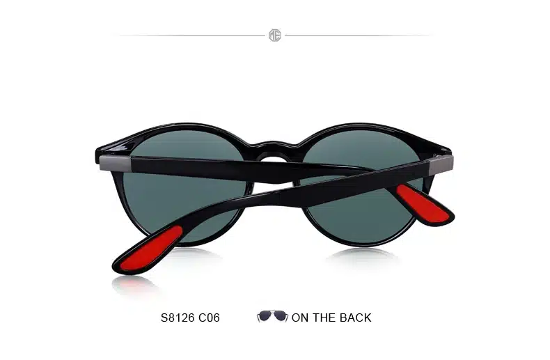 MERRYS DESIGN Men Women Classic Retro Rivet Polarized Sunglasses TR90 Legs Lighter Design Oval Frame UV400 Protection S8126 39