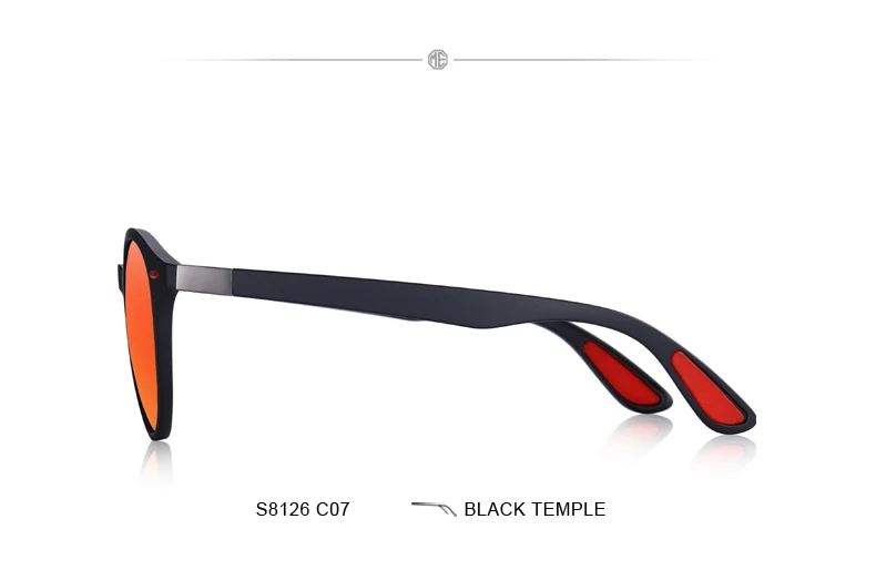 MERRYS DESIGN Men Women Classic Retro Rivet Polarized Sunglasses TR90 Legs Lighter Design Oval Frame UV400 Protection S8126 41