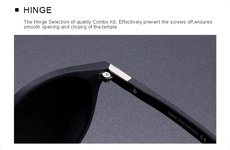 MERRYS DESIGN Men Women Classic Retro Rivet Polarized Sunglasses TR90 Legs Lighter Design Oval Frame UV400 Protection S8126 47