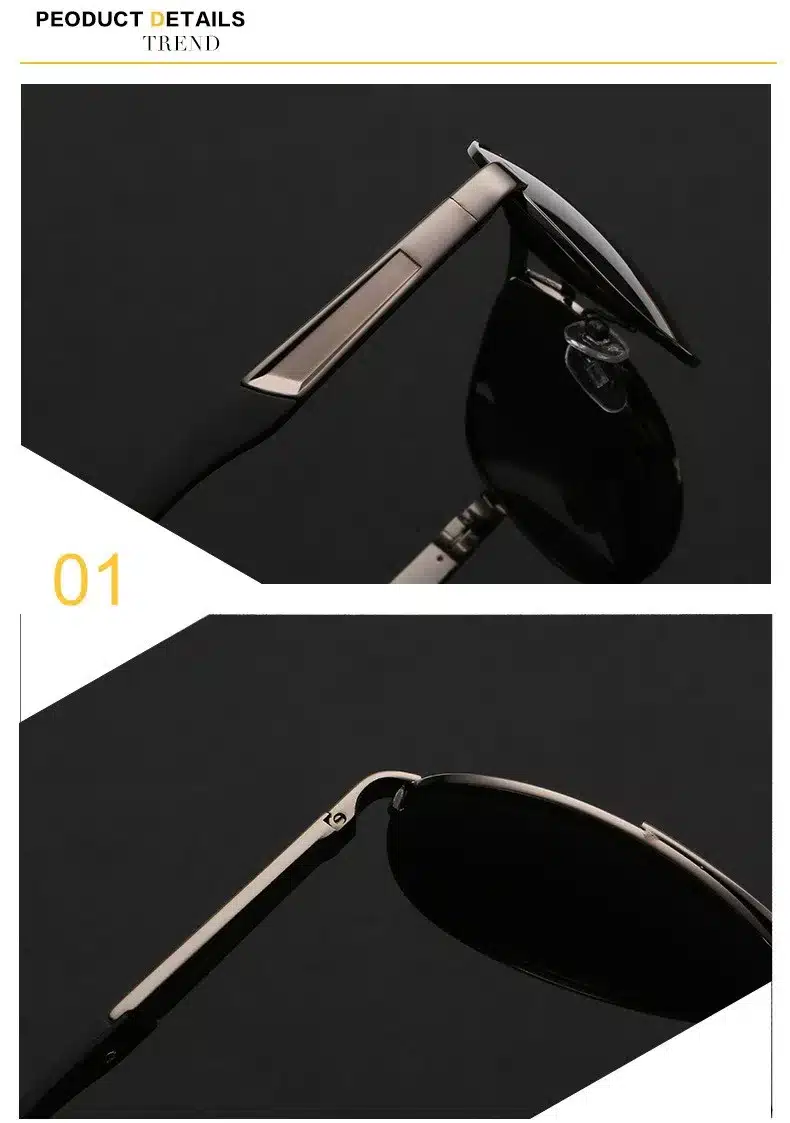 Pro Acme Classic Men Polarized Sunglasses Polaroid Driving Pilot Sunglass Man Eyewear Sun Glasses UV400 High Quality CC0444 41