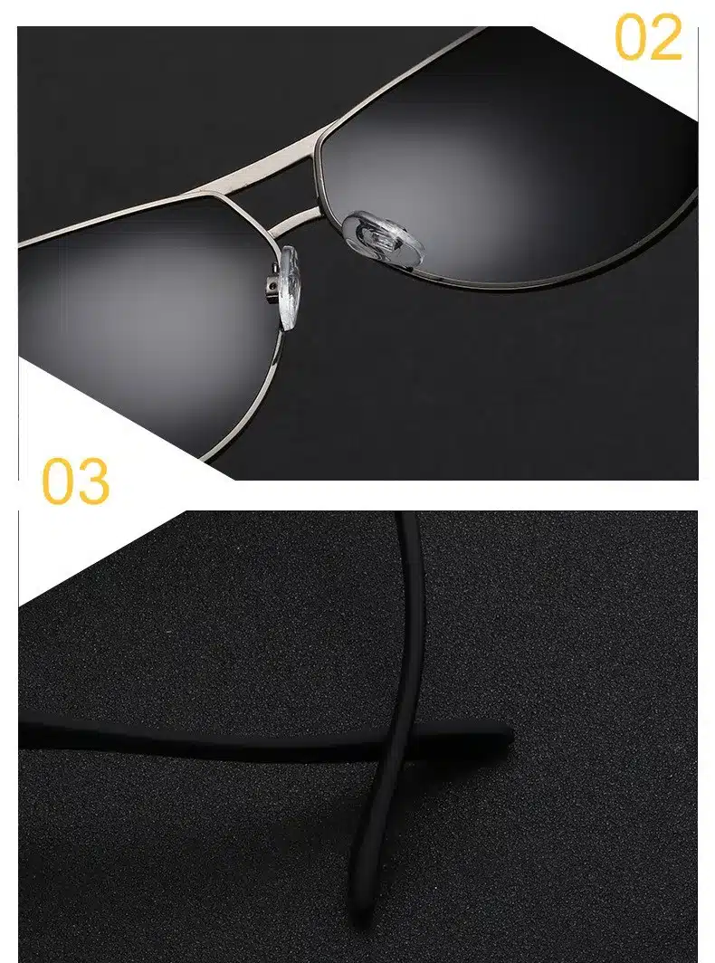 Pro Acme Classic Men Polarized Sunglasses Polaroid Driving Pilot Sunglass Man Eyewear Sun Glasses UV400 High Quality CC0444 42