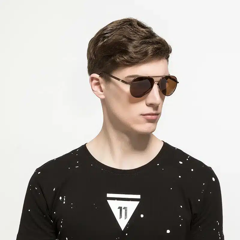 Classic Polarized Sunglasses men Vintage fashion style lentes de sol mujer New brand designer eyewear for driver male sunglasses 4