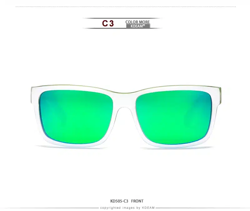 Revamp Of Sport Men Sunglasses Polarized KDEAM Shockingly Colors Sun Glasses Outdoor Elmore Style Sunglass With Box 20