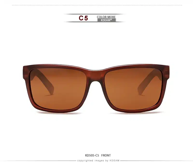 Revamp Of Sport Men Sunglasses Polarized KDEAM Shockingly Colors Sun Glasses Outdoor Elmore Style Sunglass With Box 26