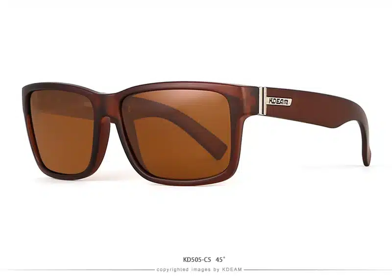 Revamp Of Sport Men Sunglasses Polarized KDEAM Shockingly Colors Sun Glasses Outdoor Elmore Style Sunglass With Box 27