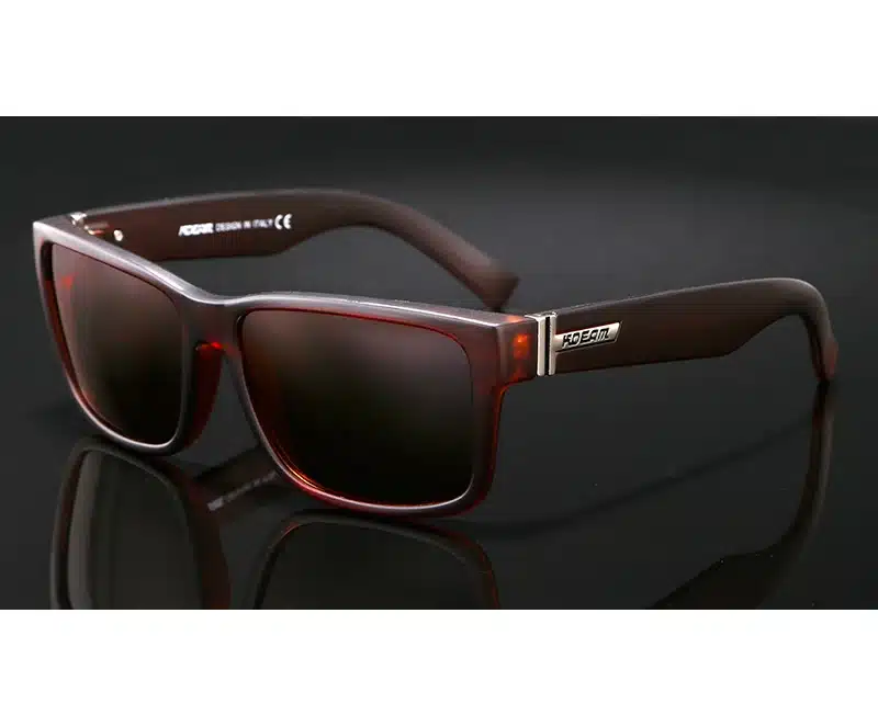 Revamp Of Sport Men Sunglasses Polarized KDEAM Shockingly Colors Sun Glasses Outdoor Elmore Style Sunglass With Box 28