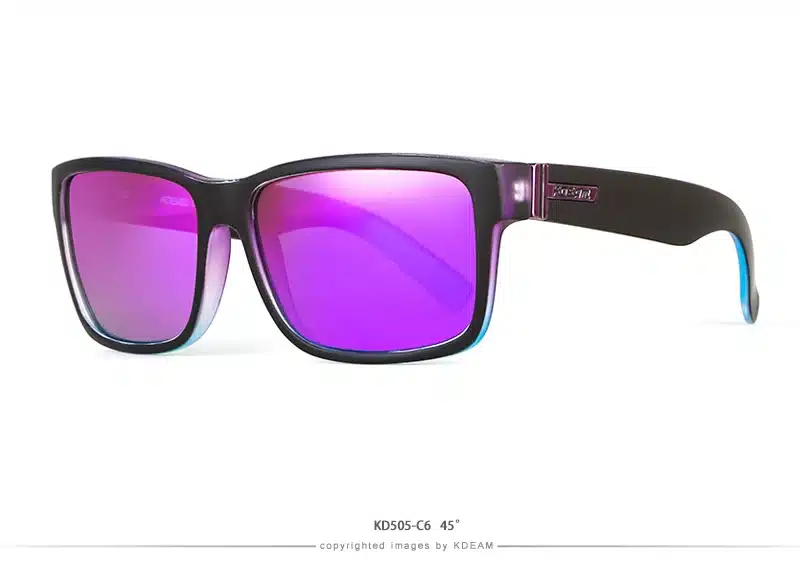 Revamp Of Sport Men Sunglasses Polarized KDEAM Shockingly Colors Sun Glasses Outdoor Elmore Style Sunglass With Box 30