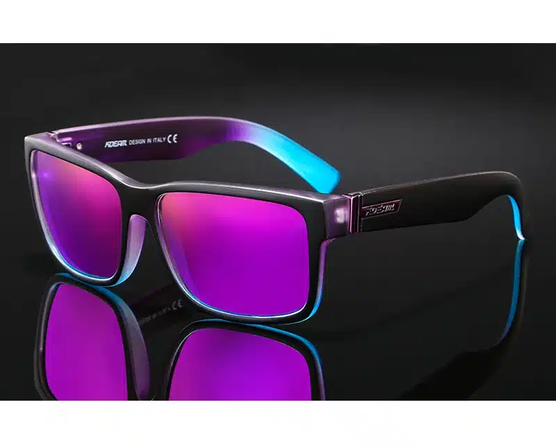 Revamp Of Sport Men Sunglasses Polarized KDEAM Shockingly Colors Sun Glasses Outdoor Elmore Style Sunglass With Box 31