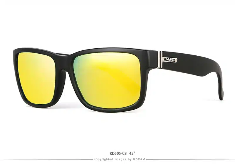Revamp Of Sport Men Sunglasses Polarized KDEAM Shockingly Colors Sun Glasses Outdoor Elmore Style Sunglass With Box 36