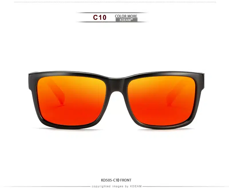 Revamp Of Sport Men Sunglasses Polarized KDEAM Shockingly Colors Sun Glasses Outdoor Elmore Style Sunglass With Box 41