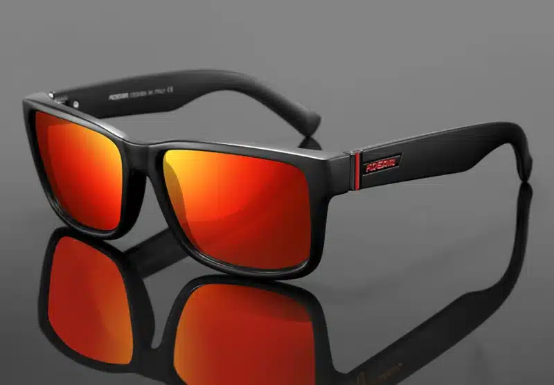 Revamp Of Sport Men Sunglasses Polarized KDEAM Shockingly Colors Sun Glasses Outdoor Elmore Style Sunglass With Box 43