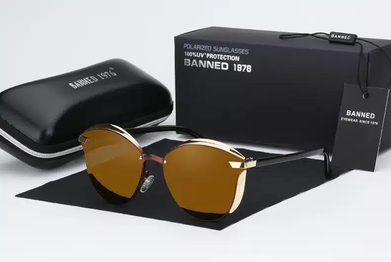 BANNED 1976 Luxury Women Sunglasses Fashion Round Ladies Vintage Retro Brand Designer Oversized Female Sun Glasses oculos gafas 25