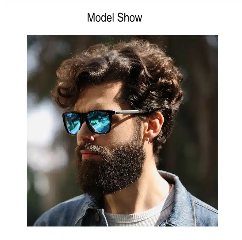 Polarized Sunglasses Men Night Vision Driving Aluminum Magnesium Sun Glasses Brand Square Unisex Travel Eyewear UV400 6108 13