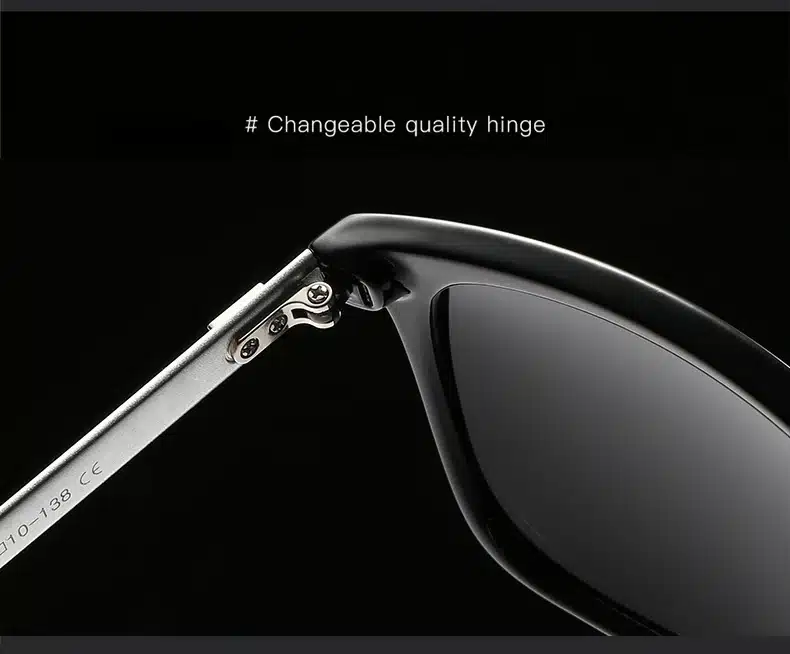 Polarized Sunglasses Men Night Vision Driving Aluminum Magnesium Sun Glasses Brand Square Unisex Travel Eyewear UV400 6108 25