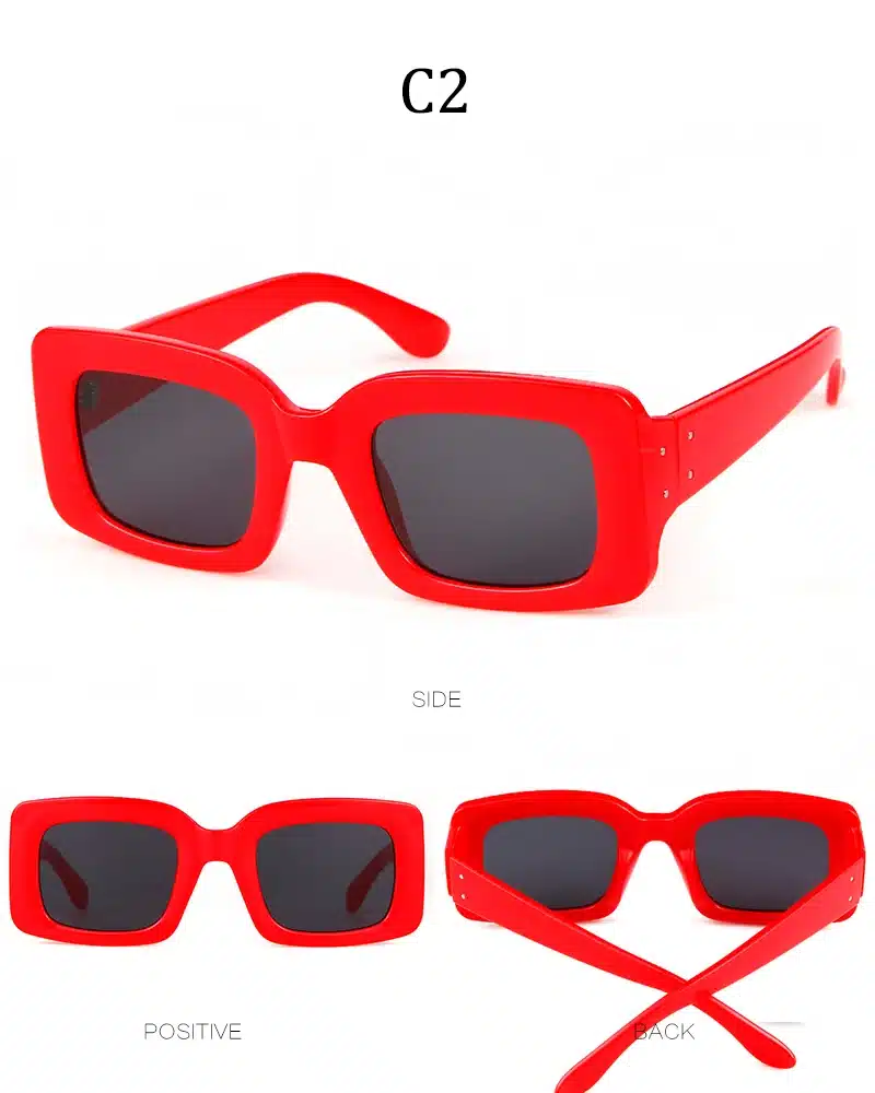 STORY 2018 Vintage Retro Small Square Sunglasses Brand Designer Fashion Leopard Frame Rectangular Sun Glasses Women UV400 Shades 10
