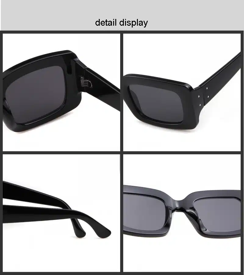 STORY 2018 Vintage Retro Small Square Sunglasses Brand Designer Fashion Leopard Frame Rectangular Sun Glasses Women UV400 Shades 14