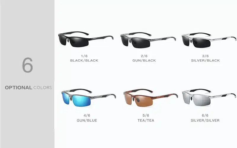 Men's Polarized Sun Glasse 2019 Polaroid HD Sunglasses Men Night Vision Sunglasses Women Classes Brand Hot Sale Unisex Glasses 16