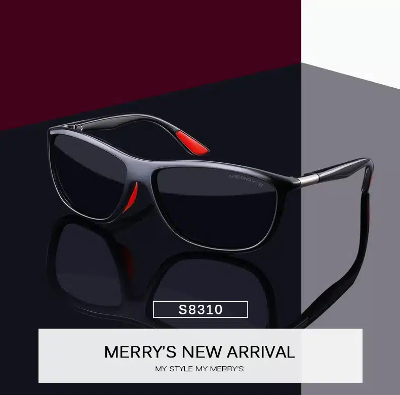 MERRYS DESIGN Men HD Polarized Sunglasses Sports Fishing Eyewear UV400 Protection S8310 13