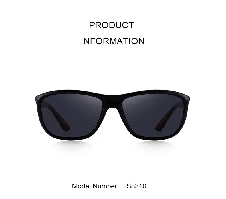 MERRYS DESIGN Men HD Polarized Sunglasses Sports Fishing Eyewear UV400 Protection S8310 14