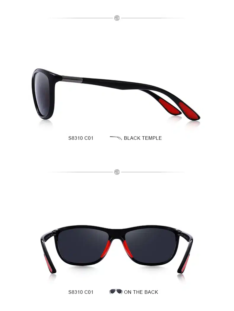 MERRYS DESIGN Men HD Polarized Sunglasses Sports Fishing Eyewear UV400 Protection S8310 21