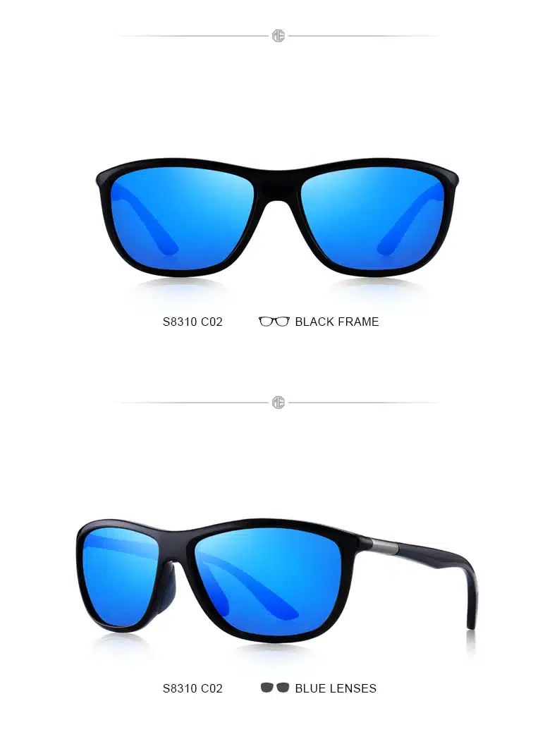 MERRYS DESIGN Men HD Polarized Sunglasses Sports Fishing Eyewear UV400 Protection S8310 22