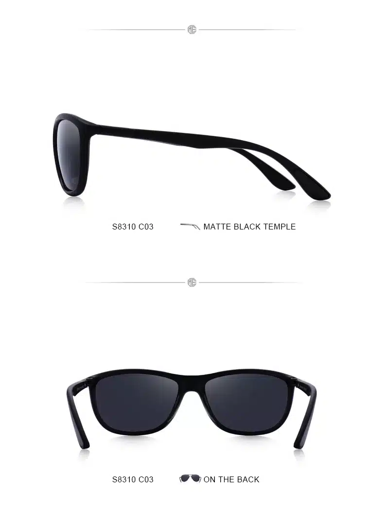 MERRYS DESIGN Men HD Polarized Sunglasses Sports Fishing Eyewear UV400 Protection S8310 25