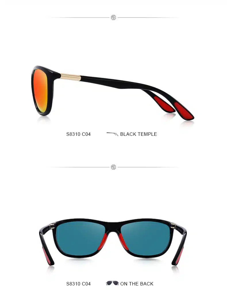 MERRYS DESIGN Men HD Polarized Sunglasses Sports Fishing Eyewear UV400 Protection S8310 27