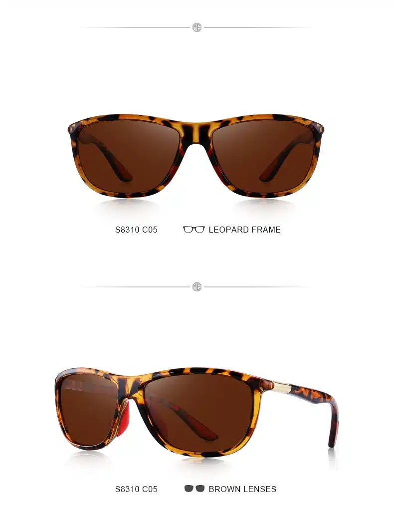 MERRYS DESIGN Men HD Polarized Sunglasses Sports Fishing Eyewear UV400 Protection S8310 28