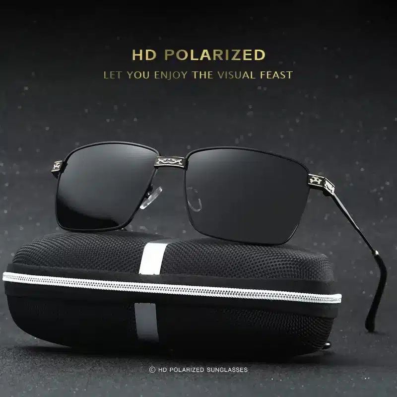 2018 HD Polarized UV 400 men's Sunglasses brand new male cool driving Sun Glasses driving eyewear gafas de sol shades with box 12