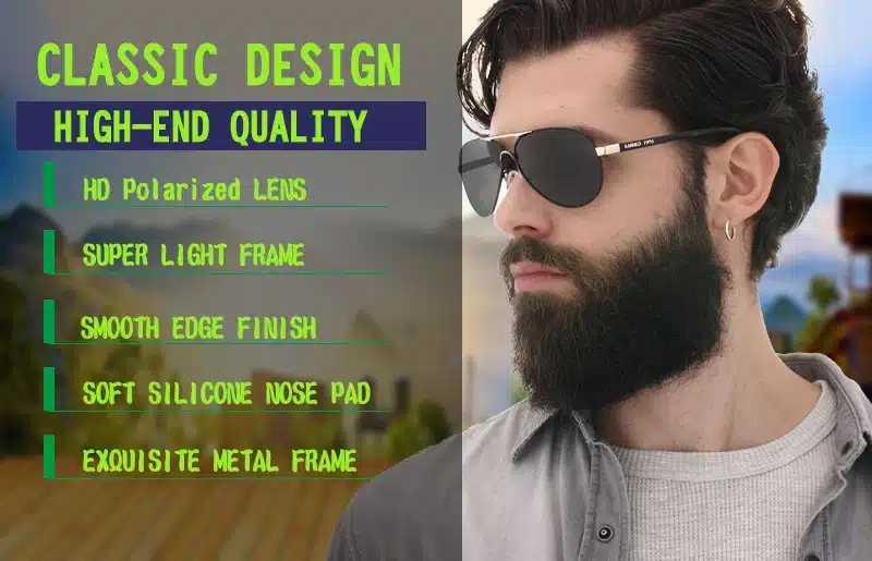 2018 HD Polarized UV 400 men's Sunglasses brand new male cool driving Sun Glasses driving eyewear gafas de sol shades with box 37