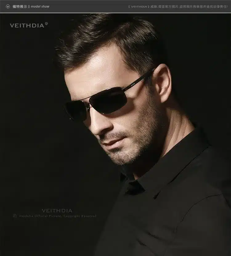 VEITHDIA Brand New Polarized Men's Sunglasses Aluminum Sun Glasses Eyewear Accessories For Men oculos de sol masculino 2458 10