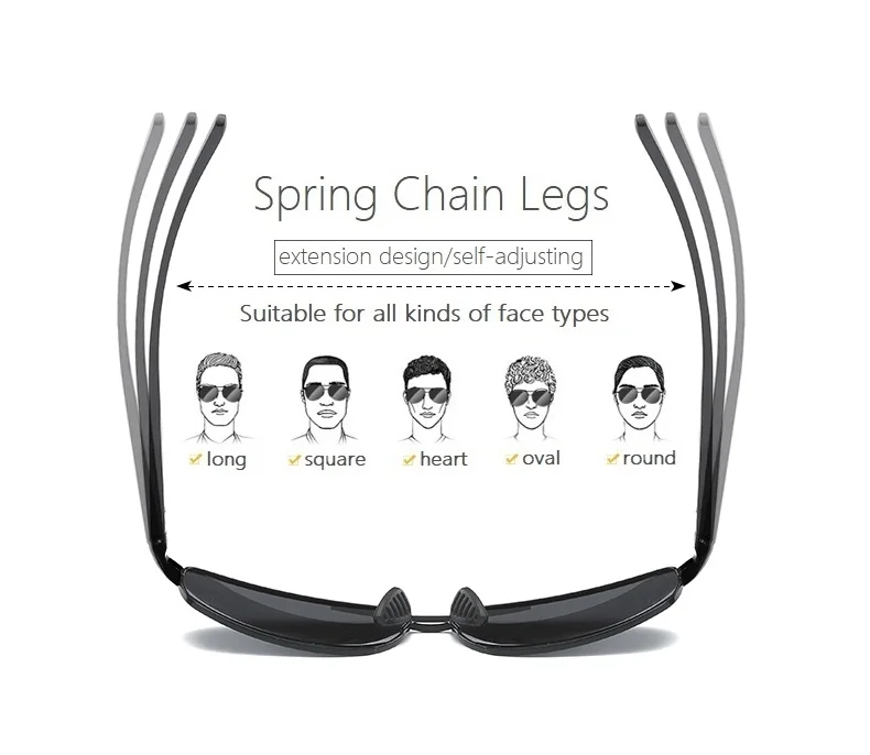 VEITHDIA Brand New Polarized Men's Sunglasses Aluminum Sun Glasses Eyewear Accessories For Men oculos de sol masculino 2458 21