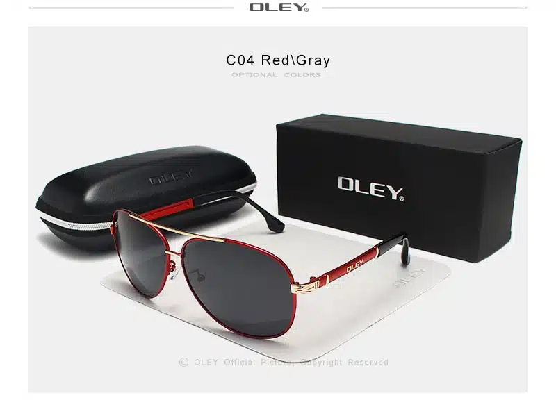 OLEY Brand Sunglasses Men Polarized Fashion Classic Pilot Sun Glasses Fishing Driving Goggles Shades For Men/Wome Y7005 20