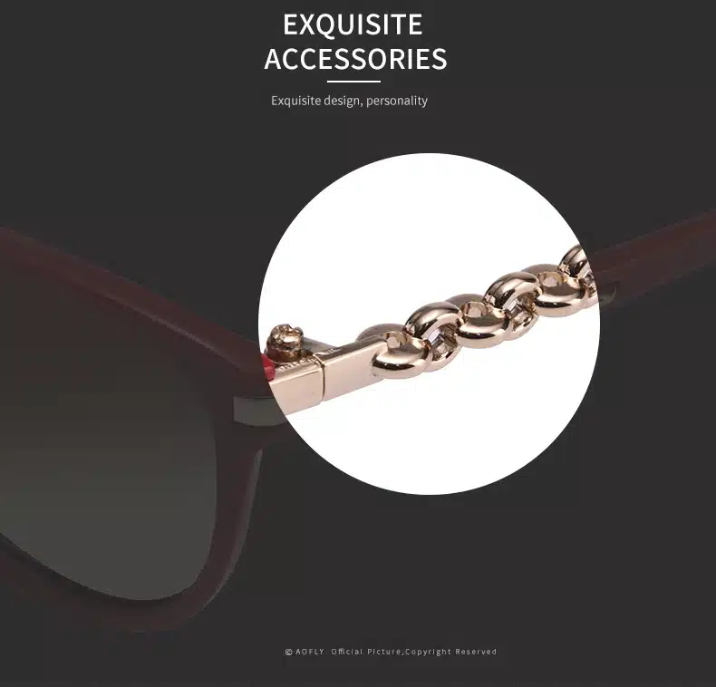 AOFLY BRAND DESIGN Cat Eye Polarized Sunglasses Women Polarized Sun Glasses Female Gradient Shades Oculos Feminino UV400 12