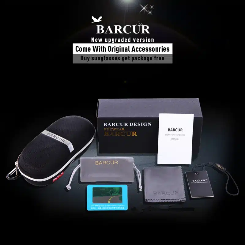 BARCUR Polarized Ladies Sunglasses Women Gradient Lens Women Sun glasses Luxury Brand oculos feminino lentes de sol mujer 2