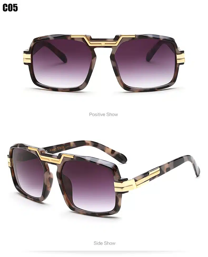 Fashion Sunglasses Women Men Luxury Brand Designer Sun Glasses Bige Frame For Ladies UV400 Female Male Oversized Oculos RS071 10