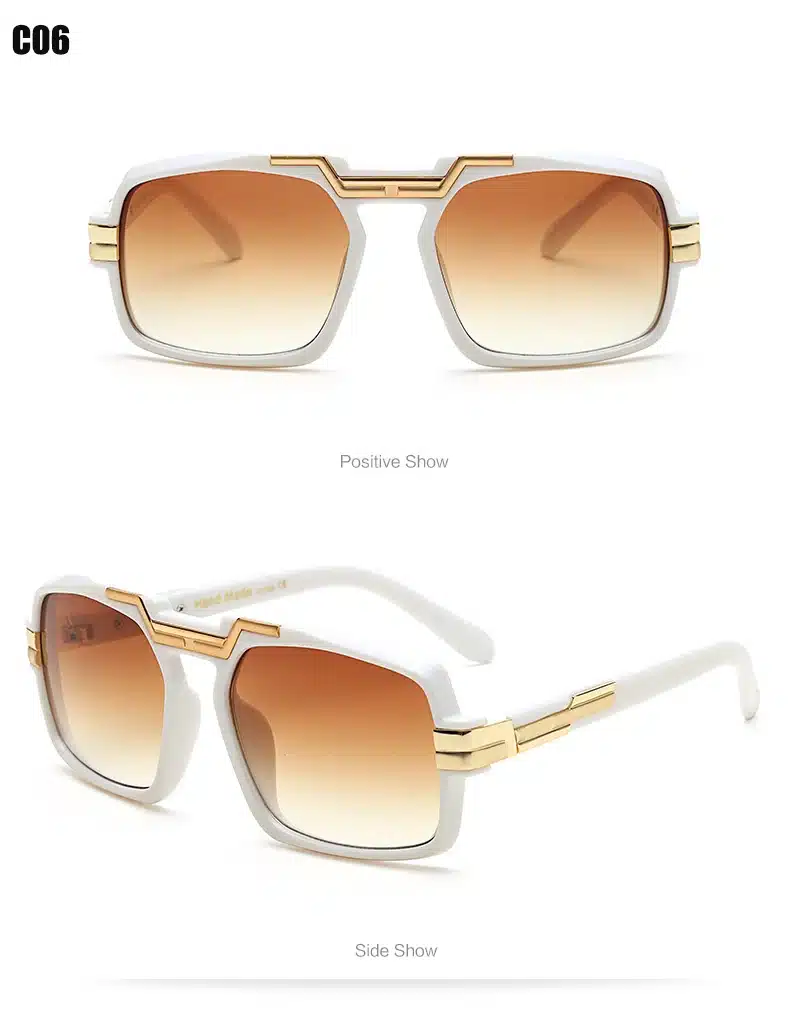 Fashion Sunglasses Women Men Luxury Brand Designer Sun Glasses Bige Frame For Ladies UV400 Female Male Oversized Oculos RS071 11