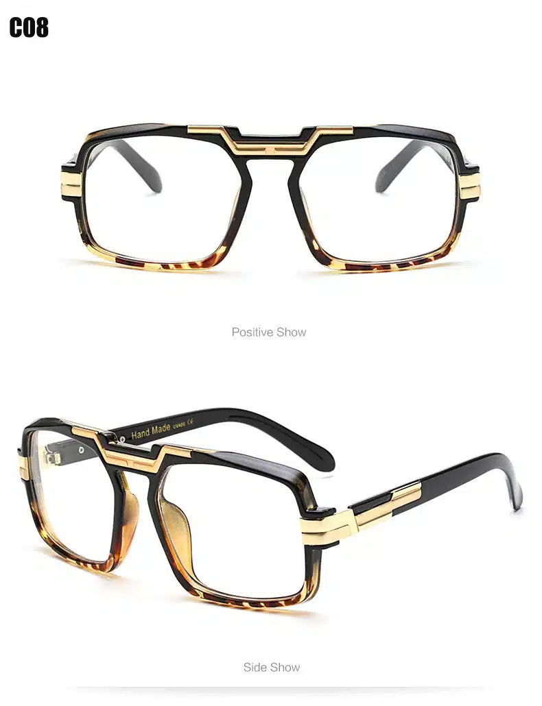 Fashion Sunglasses Women Men Luxury Brand Designer Sun Glasses Bige Frame For Ladies UV400 Female Male Oversized Oculos RS071 13