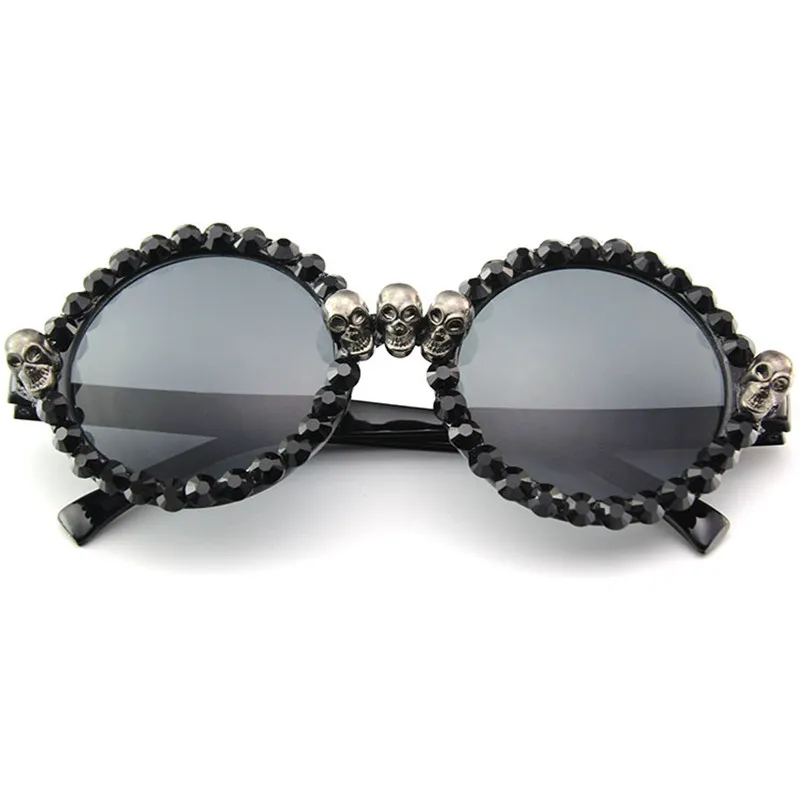 Vazrobe handmade Cat Eye Sunglasses Women Glasses woman rhinestone DIY Steampunk Drop Shipping Wholesale High Quality 16