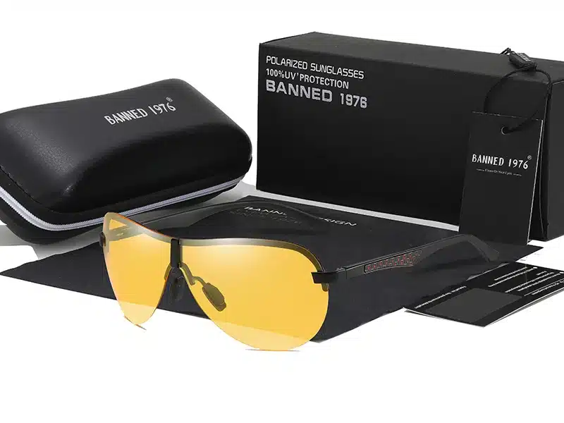 BANNED 1976 Polarized Sunglasses Men Driving Aluminum Magnesium Sun Glasses man Brand Square Unisex male Travel Eyewear UV400 28