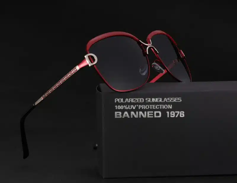100% original 2018 Star Style HD Polarized Women Luxury Sunglasses Brand Designer Cool latest female UV400 Sun Glasses with box 1