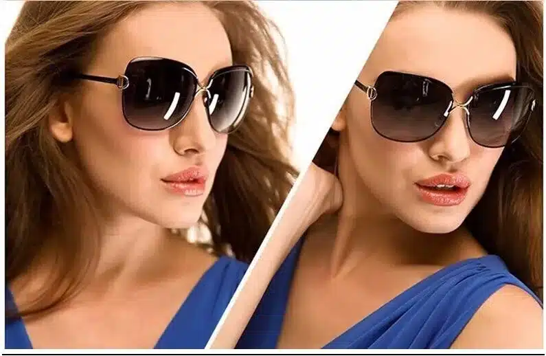 100% original 2018 Star Style HD Polarized Women Luxury Sunglasses Brand Designer Cool latest female UV400 Sun Glasses with box 10
