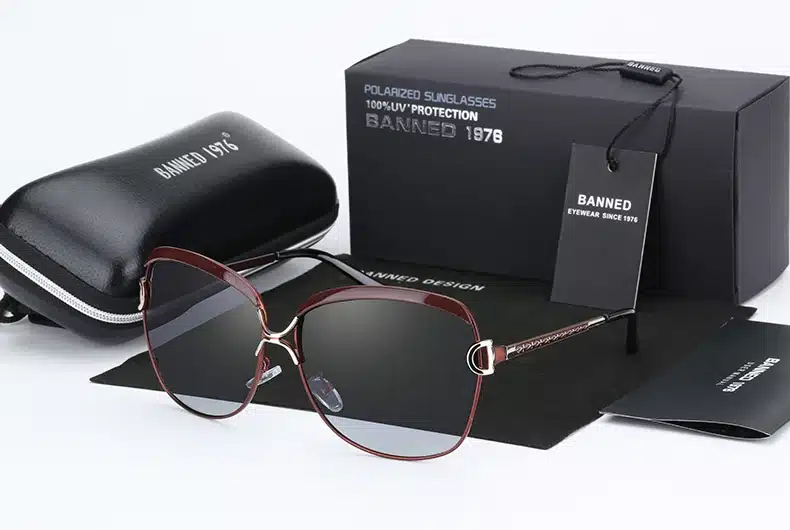 100% original 2018 Star Style HD Polarized Women Luxury Sunglasses Brand Designer Cool latest female UV400 Sun Glasses with box 19