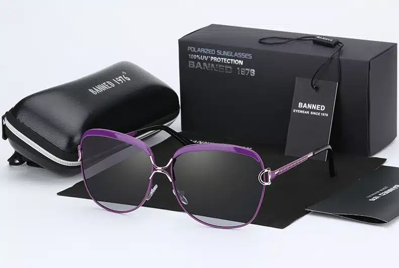 100% original 2018 Star Style HD Polarized Women Luxury Sunglasses Brand Designer Cool latest female UV400 Sun Glasses with box 25